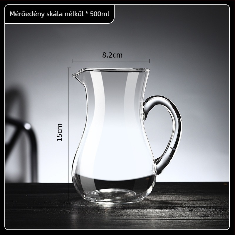 100 ml-es üveg dekantáló készlet aerátorral, otthoni használatra