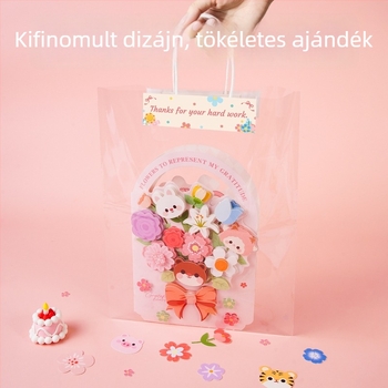 Tanítók napja óvodában – DIY 3D virágcsokor készlet és hangfelvételes karton