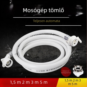 PVC mosógép vízbevezető tömlő