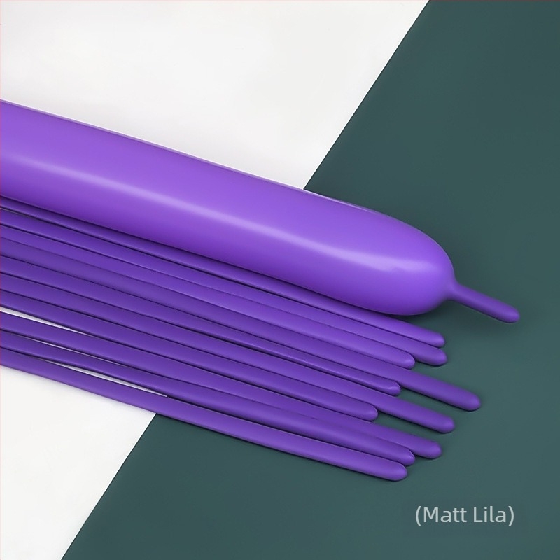 10 colos vastag, kerek latex lufik makaron-színű lilás árnyalatban, elegáns születésnapi és üzletmegnyitó dekorációhoz