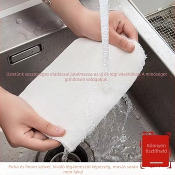 Konyhai gézfedő, élelmiszer-minőségű szűrőgéz, 100% pamut, fehér géz, gőzölő kendő rizshez