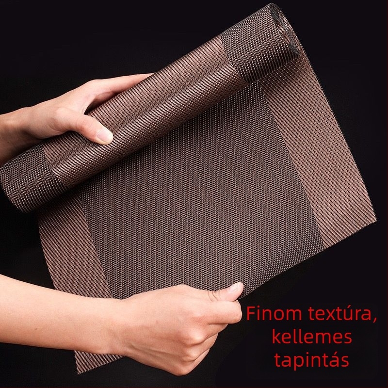 Új kínai stílusú asztalterítő teás asztalhoz, Zen ihletésű vízálló tea mat, hosszú téglalap alakú anyag
