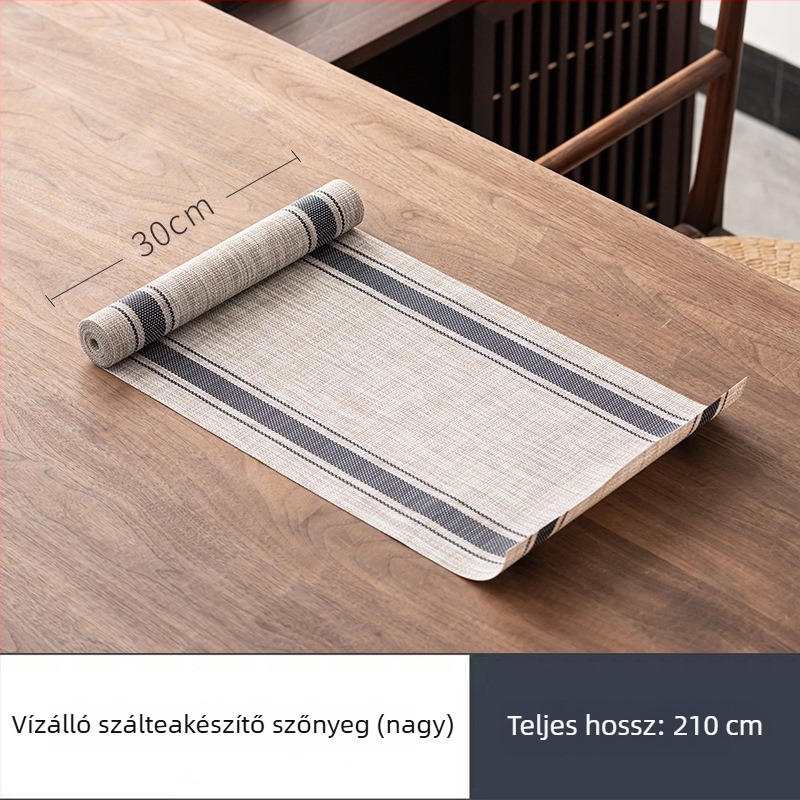 Kínai Zen stílusú asztali futó, vízálló teaceremóniához