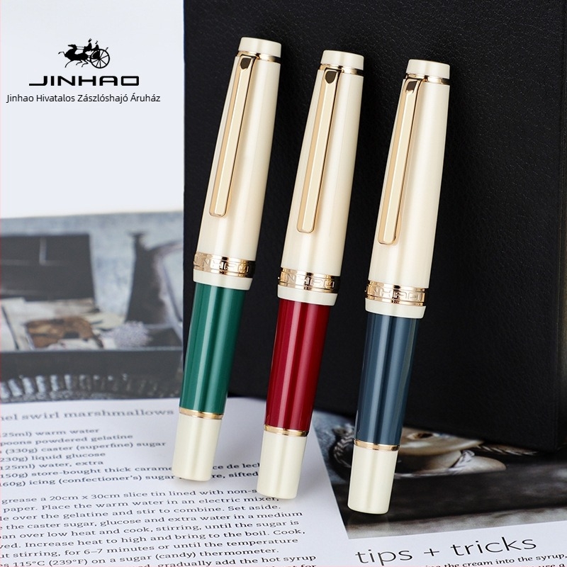 Jinhao 82MINI toll – rövid acél sorozat, kéttónus tollhegy