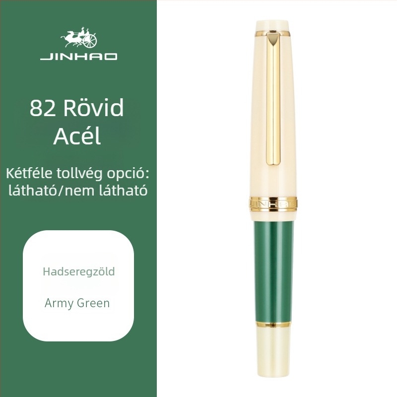 Jinhao 82MINI toll – rövid acél sorozat, kéttónus tollhegy