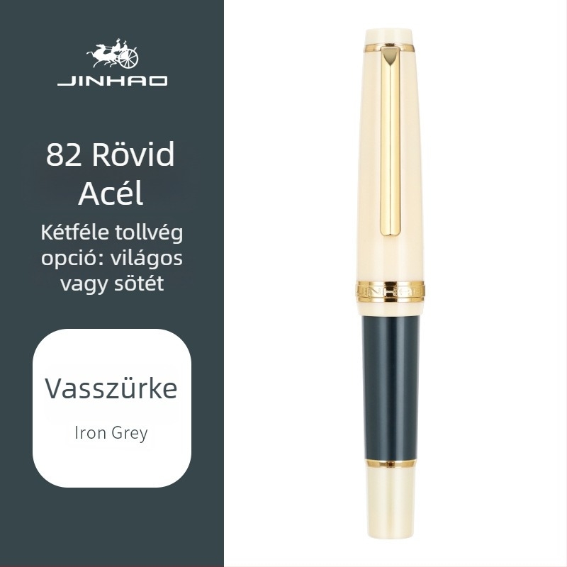 Jinhao 82MINI toll – rövid acél sorozat, kéttónus tollhegy