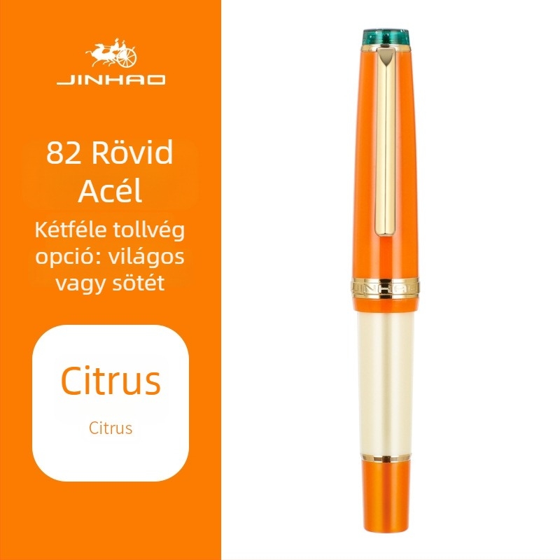 Jinhao 82MINI toll – rövid acél sorozat, kéttónus tollhegy