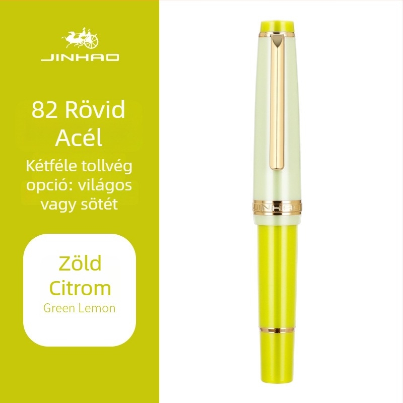 Jinhao 82MINI toll – rövid acél sorozat, kéttónus tollhegy