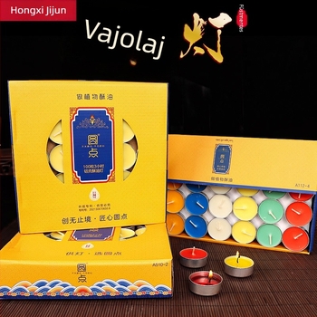 Vajlámpa buddhista felajánláshoz, négy órás égés, 100 darab