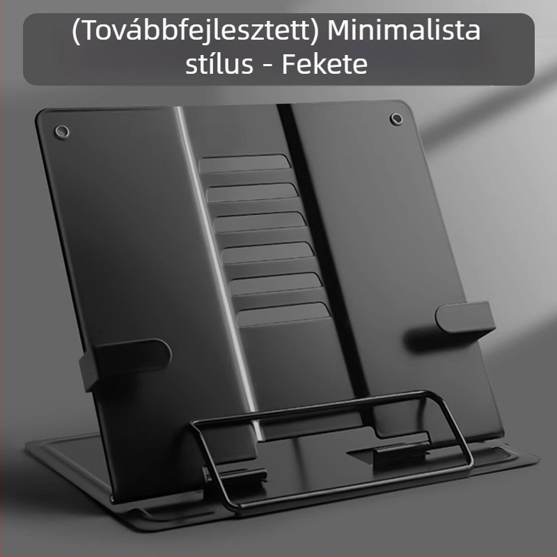 Állítható olvasóállvány az asztalhoz – kompakt könyv tartó diákoknak