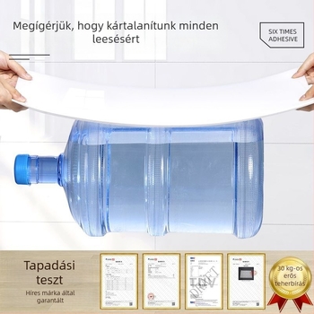 Önragasztó mennyezeti tapéta márványos háttérrel — vízálló és nedvességálló falburkolat felújításhoz
