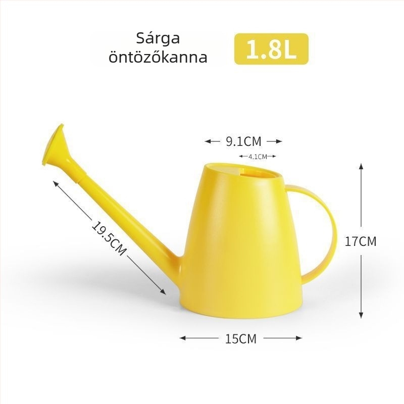 Hosszúcsövű öntöző kanna otthoni kerthez