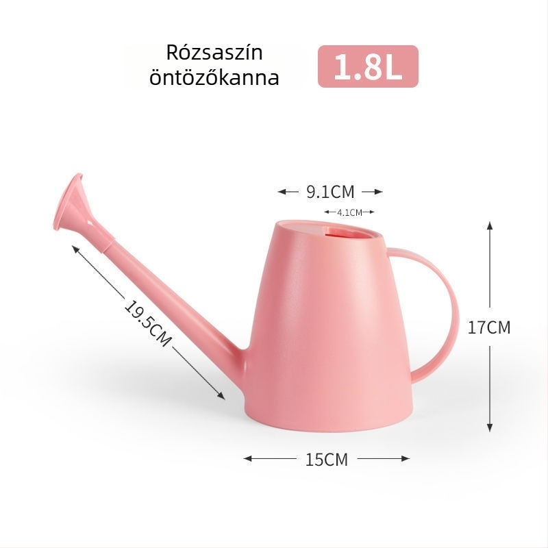 Hosszúcsövű öntöző kanna otthoni kerthez