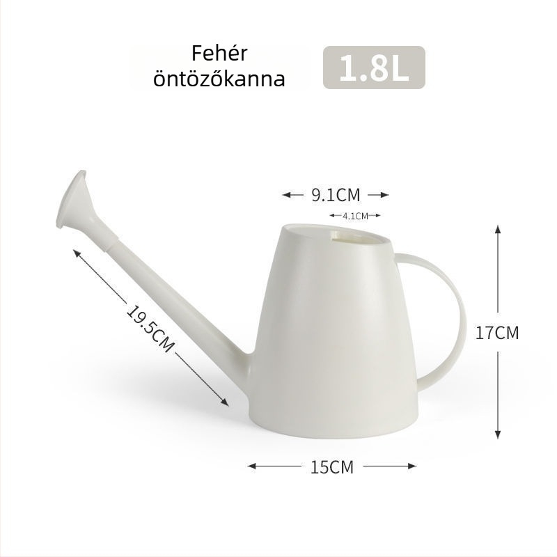 Hosszúcsövű öntöző kanna otthoni kerthez