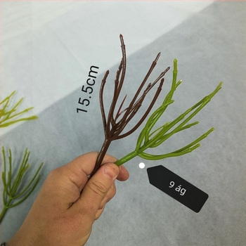 13-ágú ratán ágak, 9-ágú kis ágak, műanyag bonsai ágak, műanyag virág- és növénytörzsek, cserépbe illő fatörzsek