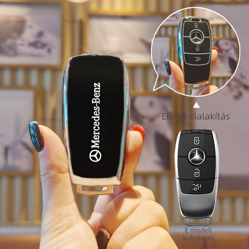 TPU kulcstartó tok Mercedes-Benz E300L, C260L, C200L, GLC300L, GLA200, GLB220