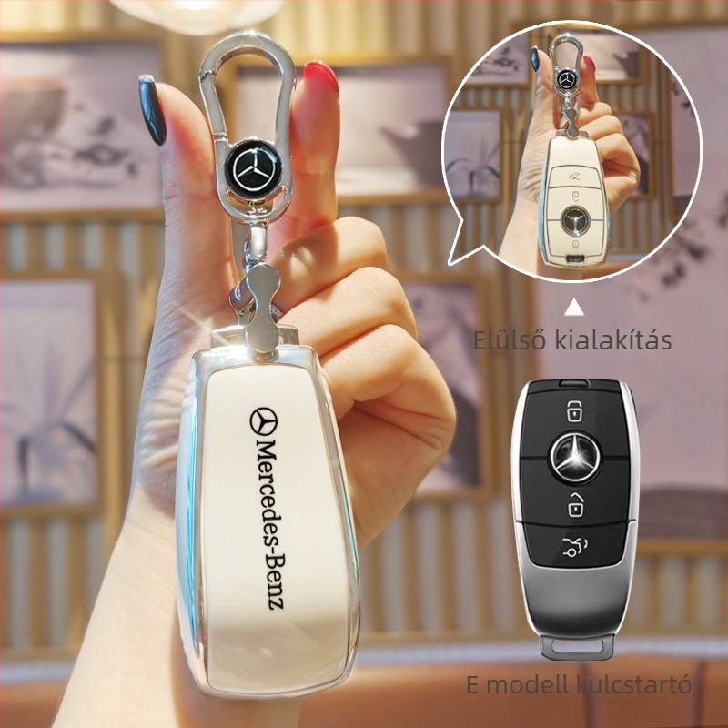 TPU kulcstartó tok Mercedes-Benz E300L, C260L, C200L, GLC300L, GLA200, GLB220