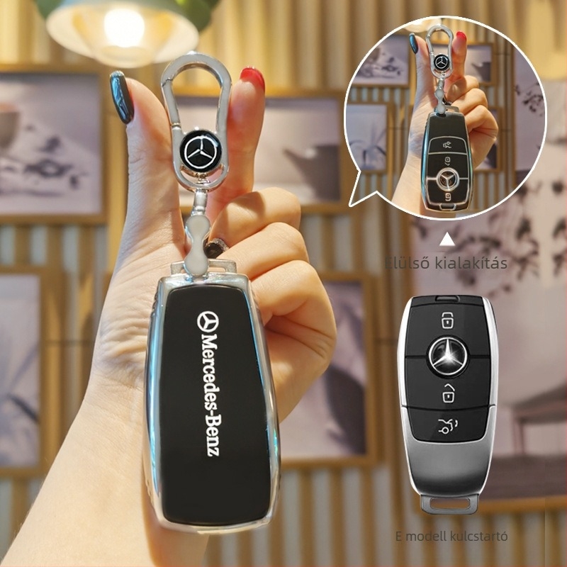 TPU kulcstartó tok Mercedes-Benz E300L, C260L, C200L, GLC300L, GLA200, GLB220