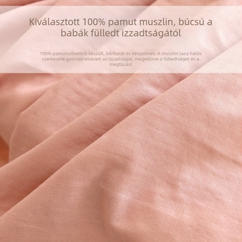 Baba 100% pamut, A típusú lepedő készlet, puha pamut, újszülöttek és gyerekek számára, egész évben használható