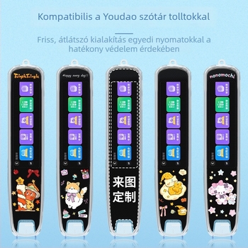 Xuanyue átlátszó tok S6 Pro NetEase Youdao fordítós tollhoz — ütésálló, aranyos и testreszabható