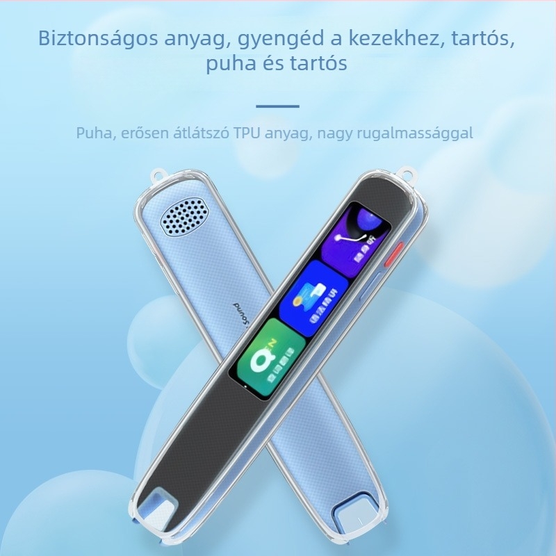 Xuanyue átlátszó tok S6 Pro NetEase Youdao fordítós tollhoz — ütésálló, aranyos и testreszabható