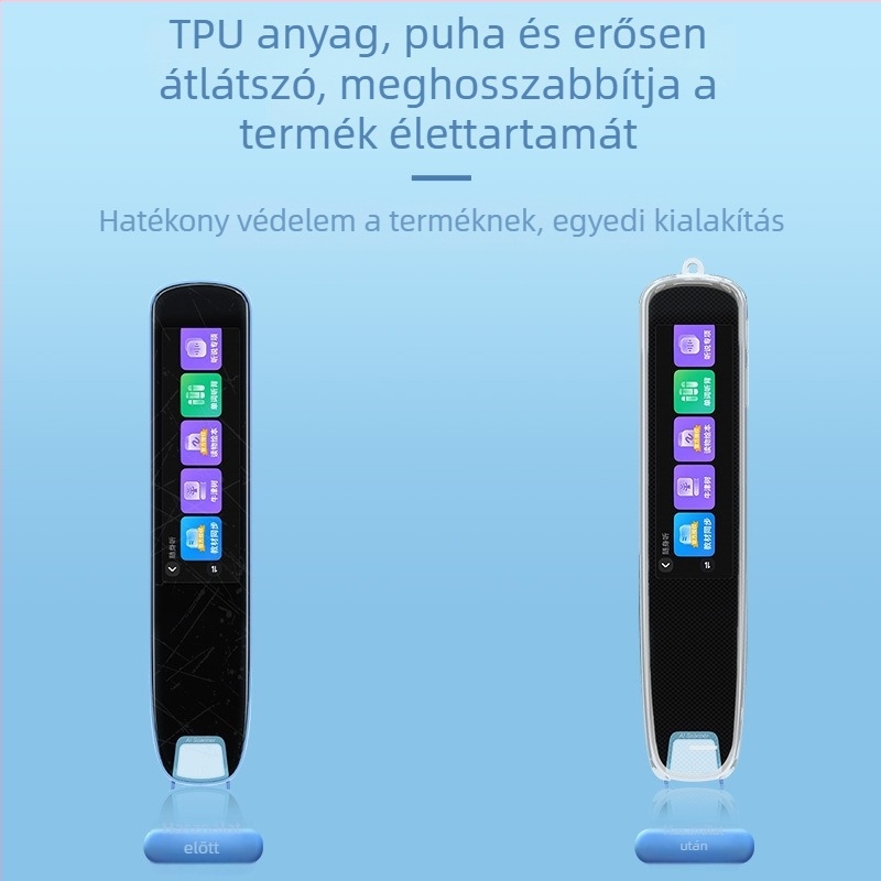 Xuanyue átlátszó tok S6 Pro NetEase Youdao fordítós tollhoz — ütésálló, aranyos и testreszabható