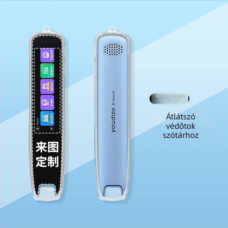 Xuanyue átlátszó tok S6 Pro NetEase Youdao fordítós tollhoz — ütésálló, aranyos и testreszabható