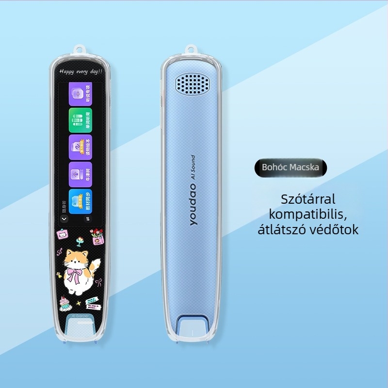Xuanyue átlátszó tok S6 Pro NetEase Youdao fordítós tollhoz — ütésálló, aranyos и testreszabható
