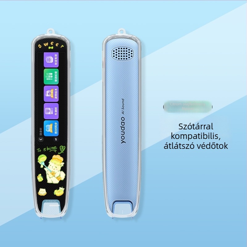 Xuanyue átlátszó tok S6 Pro NetEase Youdao fordítós tollhoz — ütésálló, aranyos и testreszabható