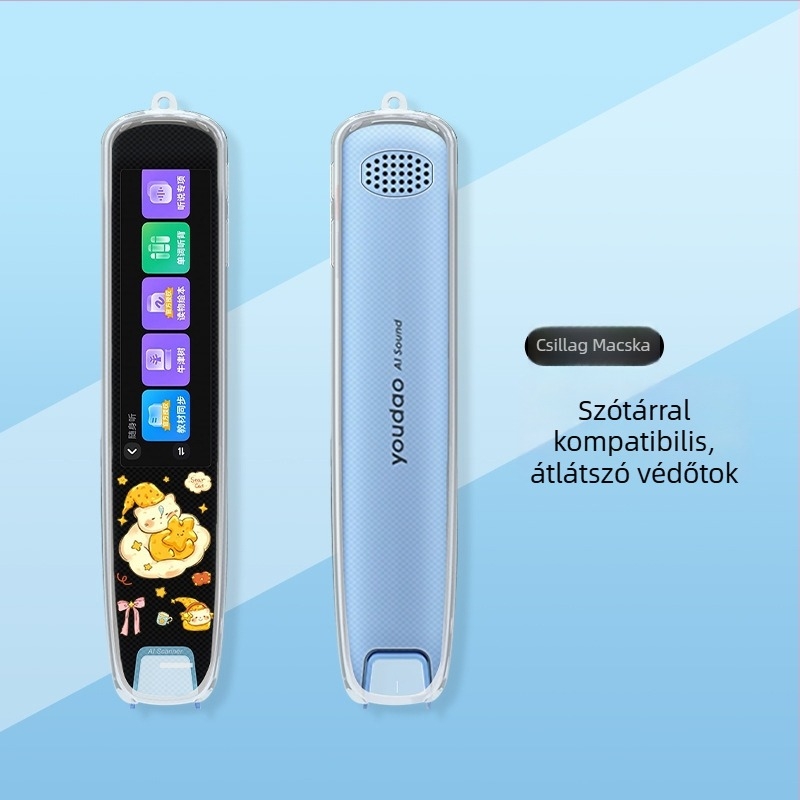 Xuanyue átlátszó tok S6 Pro NetEase Youdao fordítós tollhoz — ütésálló, aranyos и testreszabható