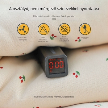 Újszülött swaddle takaró, minden évszakra, quiltált pamut, tavasz–ősz