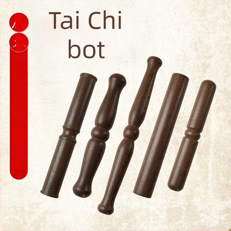 Tömör fa Tai Chi bot, egészségmegőrzésre és harcművészetekhez