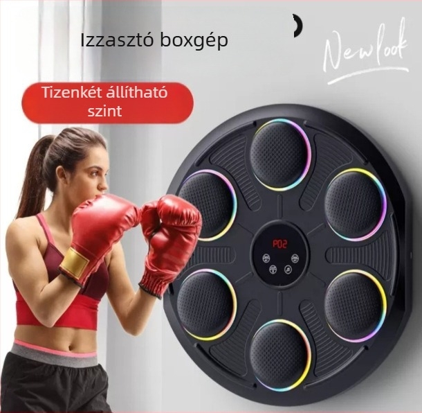 Bluetoothos boksz cél falra – edzőfelszerelés felnőtteknek és gyerekeknek