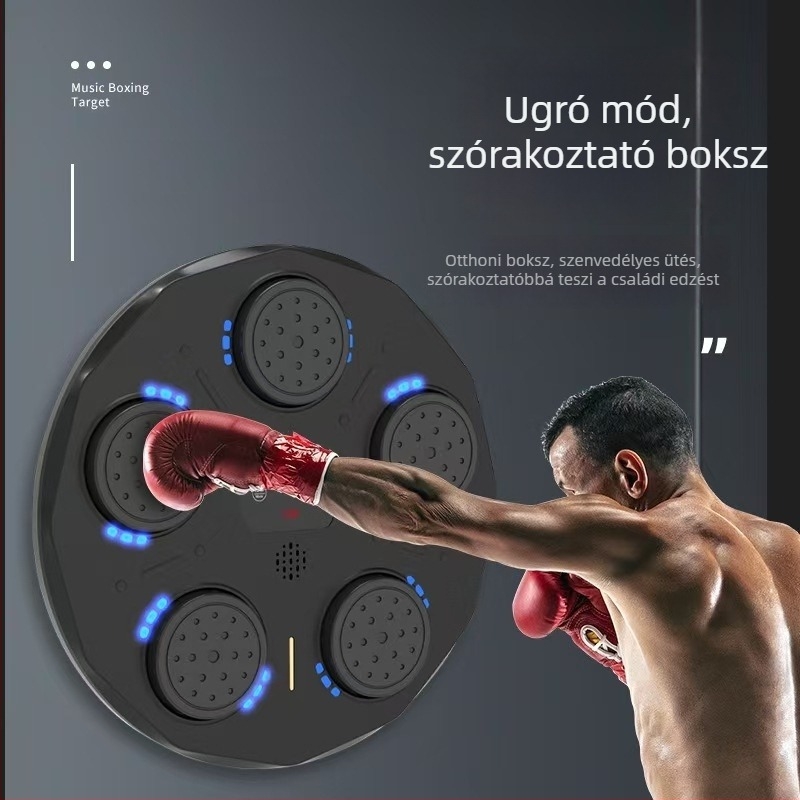 Bluetoothos boksz cél falra – edzőfelszerelés felnőtteknek és gyerekeknek