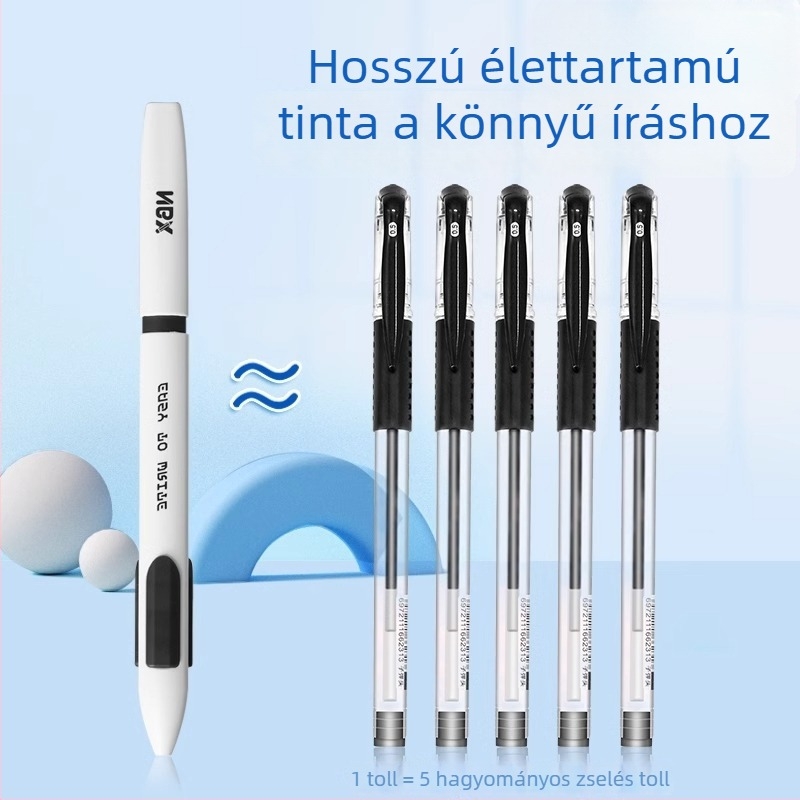 NBX gyorsan száradó gél toll diákoknak, zökkenőmentes írás, általános iskolától középiskoláig