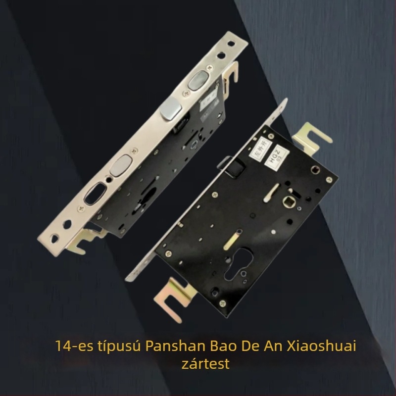 Bo Qiang Panpan Spring bejárati ajtó zárszerkezet, 11 fogú, típus 14, 260×24 mm