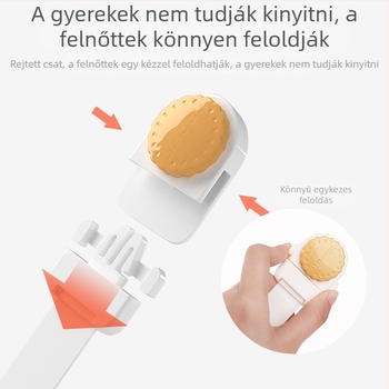 Gyermekbiztonsági zár fiókokhoz és szekrényekhez – csípés elleni védelem, baba védelem