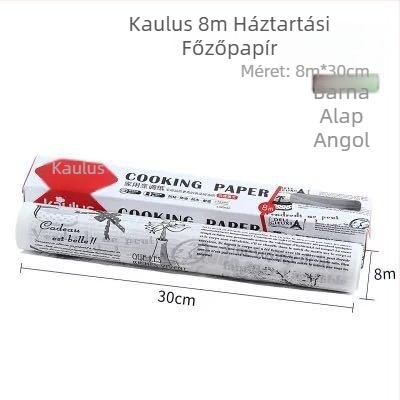 Retro angol újság mintás sütőpapír, olajálló, magas hőmérséklet-álló, szilikon bevonattal, 40 g/m²