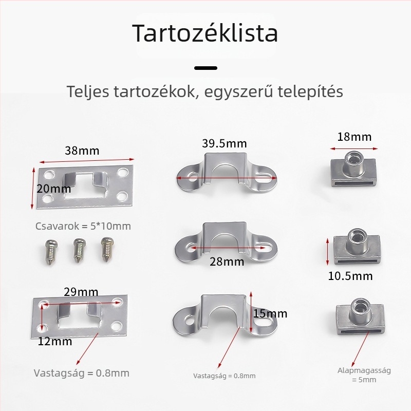 Háromfiókos acél irattároló szekrény összekapcsolt zárakkal