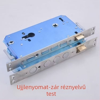 Rozsdamentes acél ujjlenyomat zártest kör és négyzet alakú fejjel, dupla gyorszár mechanizmus, zártest jelszóval