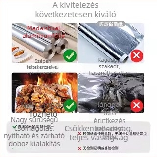 Ma Dashuai Sütéshez és grillhez való alumínium fóliás papír – Fólia lapok