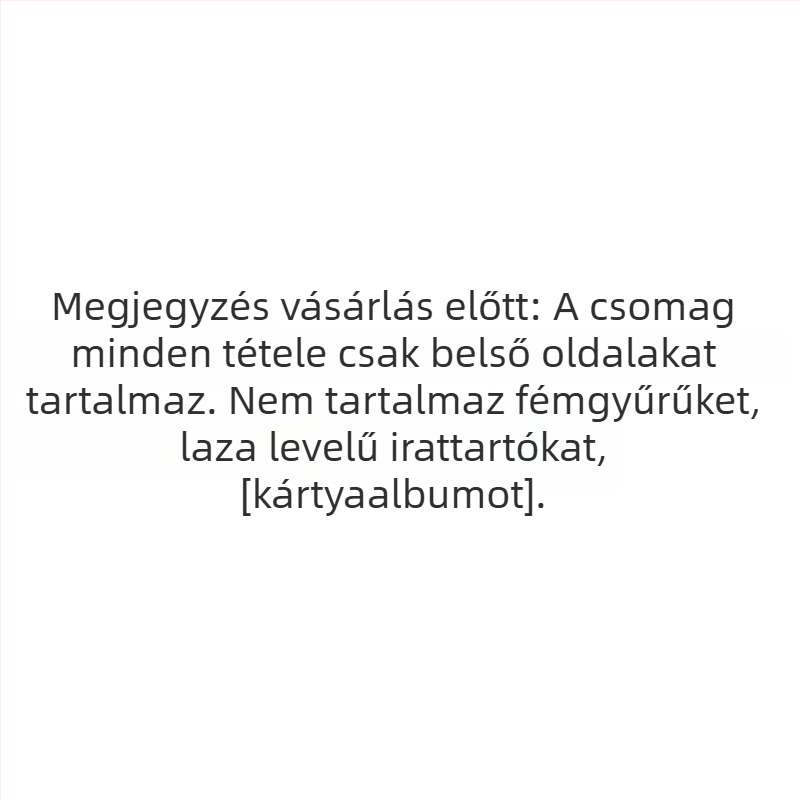 A5 kártyaalbum hat lyukkal, 67 lyukú kompakt kártyalapokkal, 3 hüvelykes négy- és kétnyeles rács, átlátszó kétoldalas oldalsó elválasztók