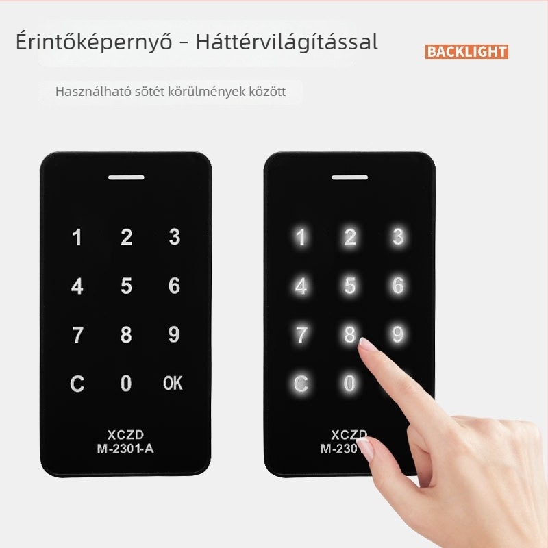 Zárható szekrény érintéses jelszavas zárral, edzőtermi tároló és cipőszekrény, cinkötvözet, modern minimalista stílus