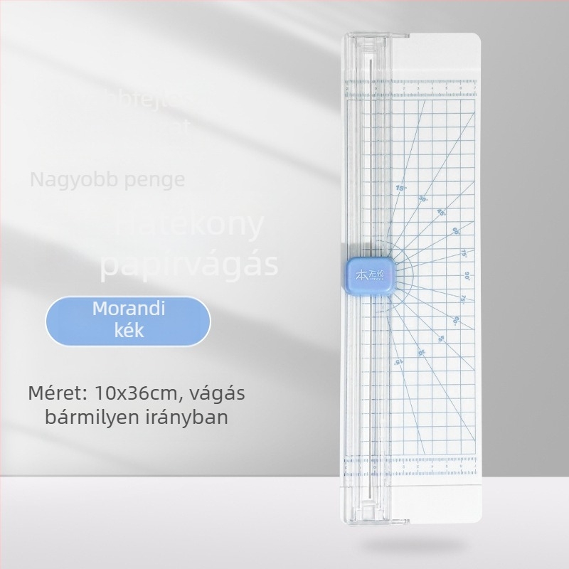 A4 papírvágó, hordozható, kétirányú csúszó vágó, fényképekhez и и papírhoz