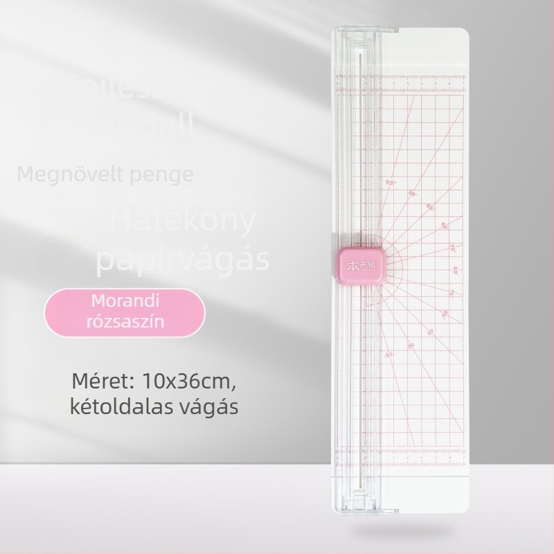 A4 papírvágó, hordozható, kétirányú csúszó vágó, fényképekhez и и papírhoz