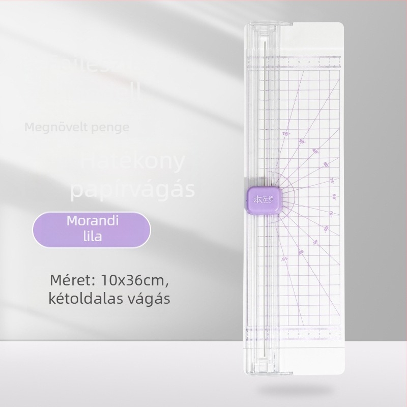A4 papírvágó, hordozható, kétirányú csúszó vágó, fényképekhez и и papírhoz