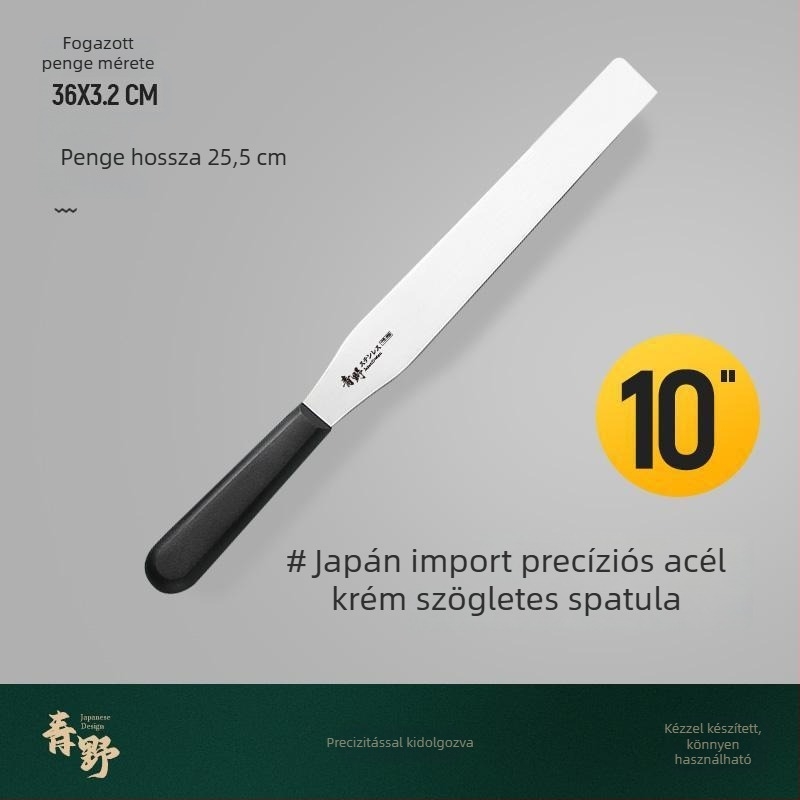 Torta díszítő spatula, krém spatula, derékszögű spatula, kis formából kivehető kés, 8/10 hüvelyk, sütőeszköz