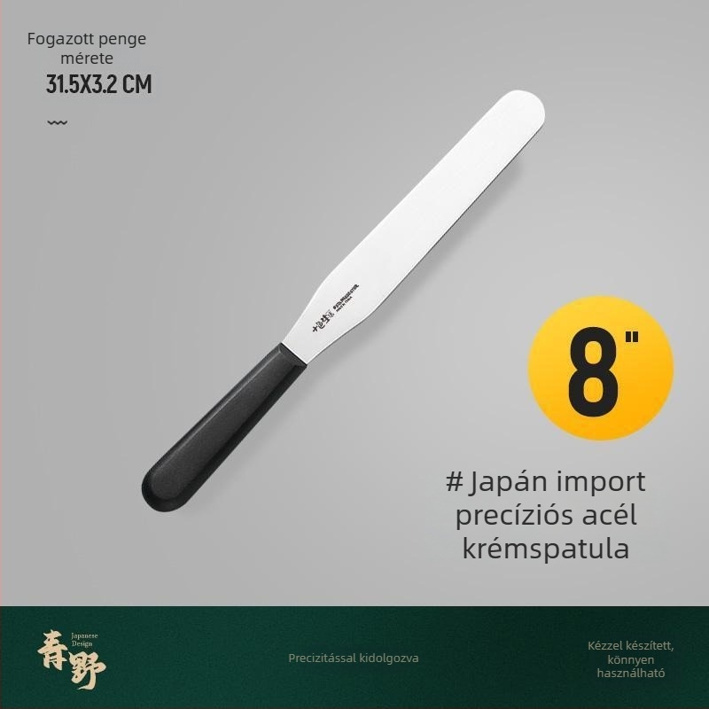 Torta díszítő spatula, krém spatula, derékszögű spatula, kis formából kivehető kés, 8/10 hüvelyk, sütőeszköz
