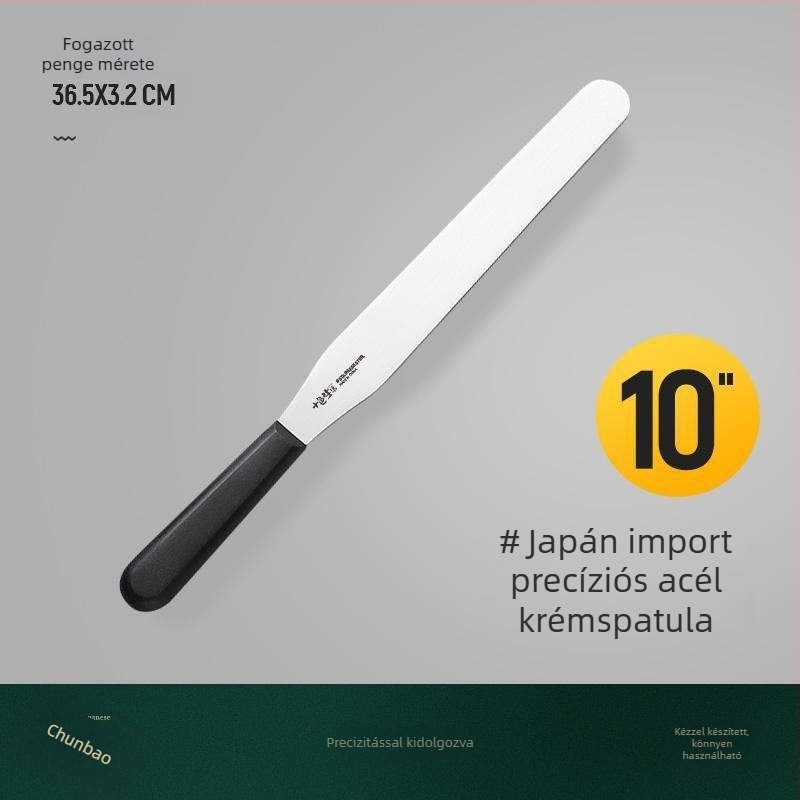 Torta díszítő spatula, krém spatula, derékszögű spatula, kis formából kivehető kés, 8/10 hüvelyk, sütőeszköz