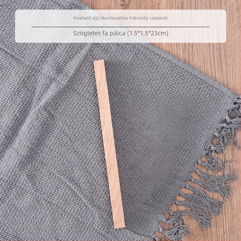 Hópelyhes nugát forma, tapadásmentes felülettel, 112 rekesz, levehető alj, 5-darab DIY készlet